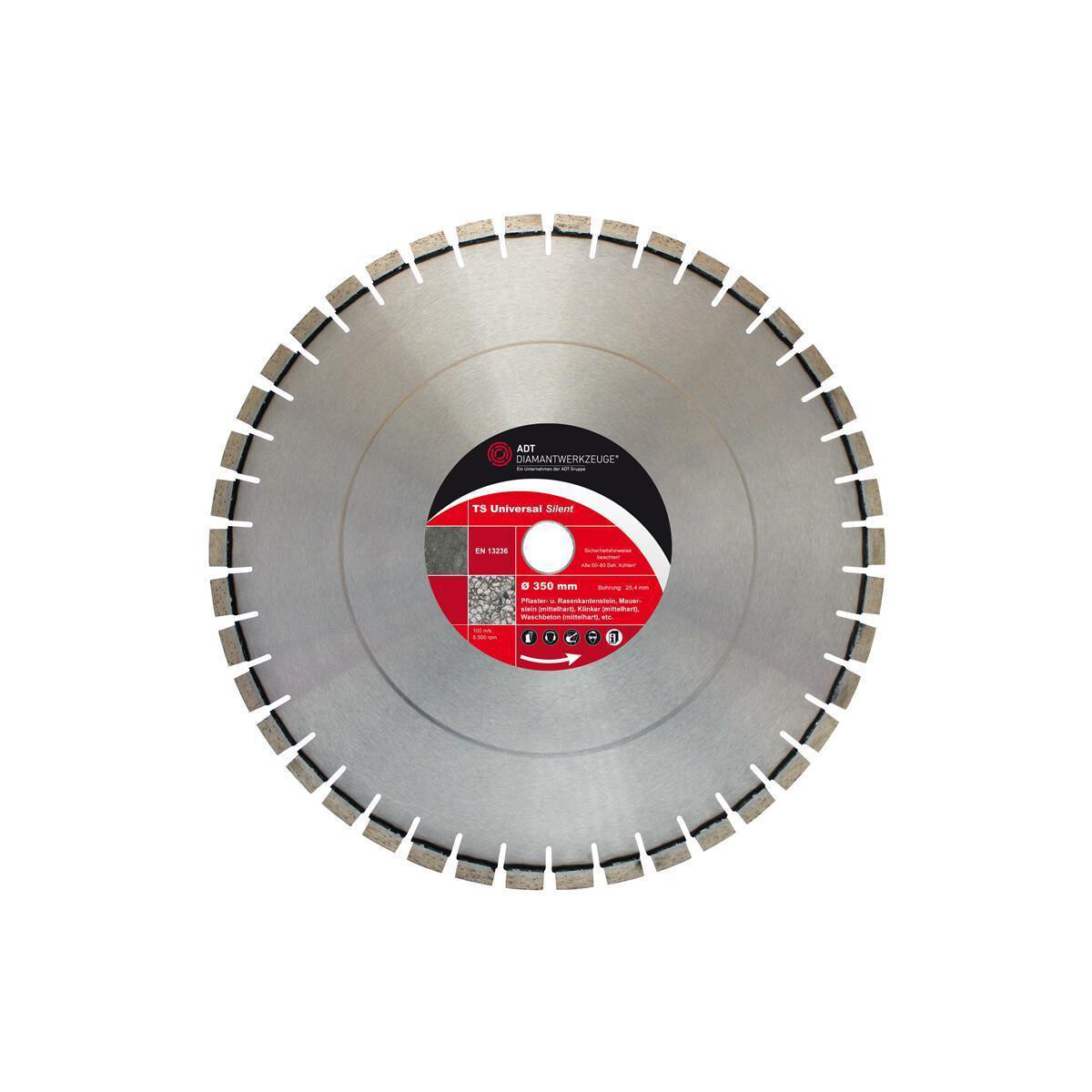 Diamond cutting disc TS universal silent