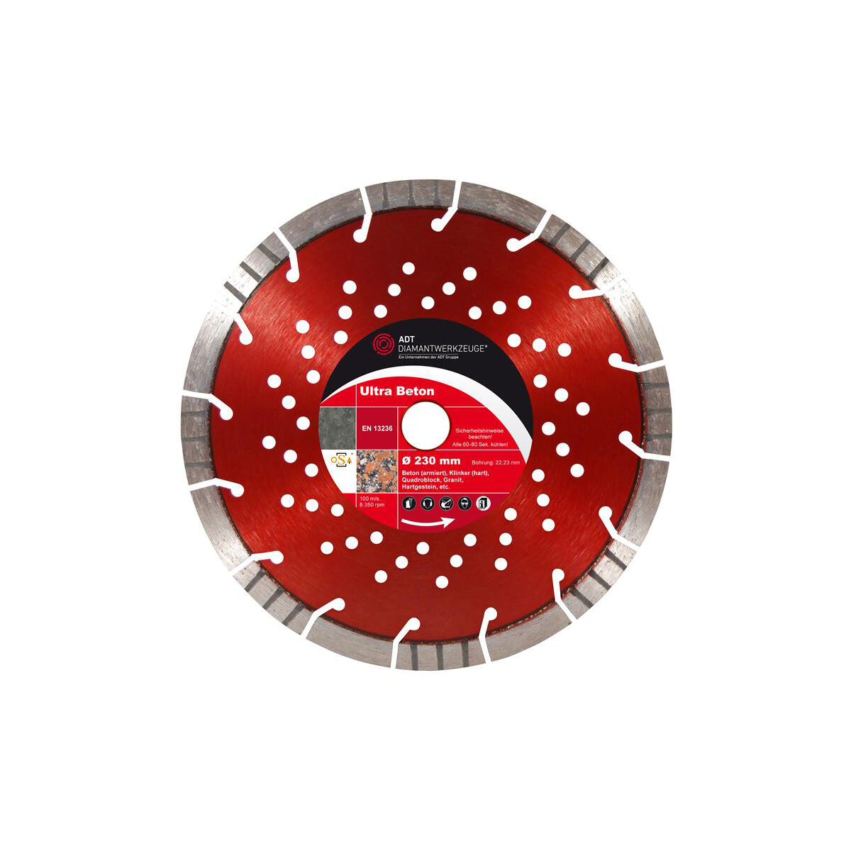 Diamond cutting disc ulta concrete