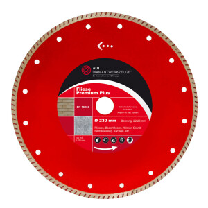 Diamond cutting disc tiles premium plus 