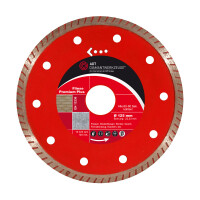 Diamond cutting disc tiles premium plis Ø 125 mm / segment height 7 mm / bore size 22,23 mm