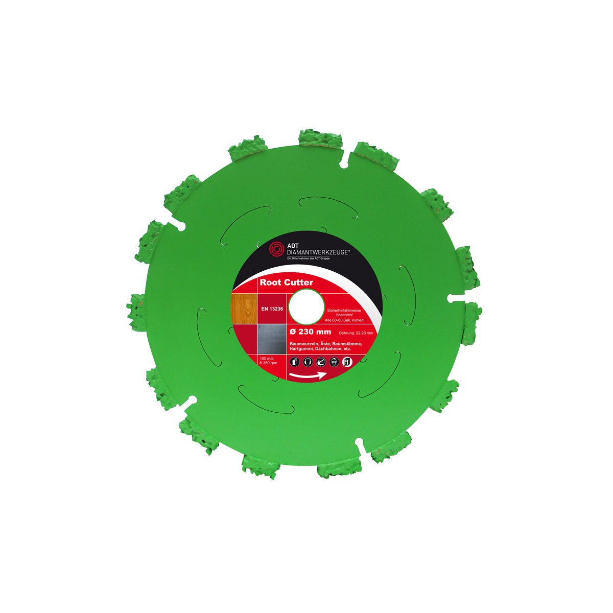 diamond cutting disc root cutter