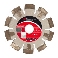 grinding wheel concrete special Ø 125 mm / segment height 10 mm / segment strength 15 mm / boresize 22,23 mm