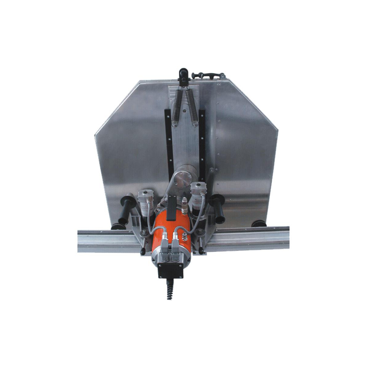 flush sheet protection with distributor nozzle