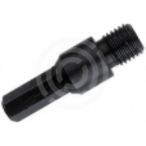 Dry core bit adaptor 1/2" dog point -> hexagonal...