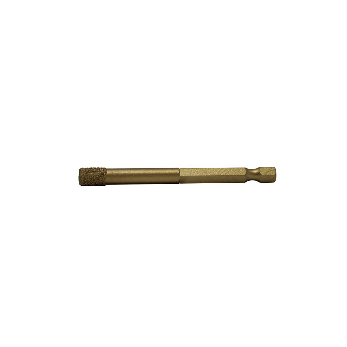 Dry drill bits for tiles Ø 6mm, 6-edged - 1/4 inch...