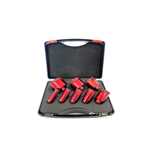 Dr. Diamond premium tile drll bit kit 8-parts