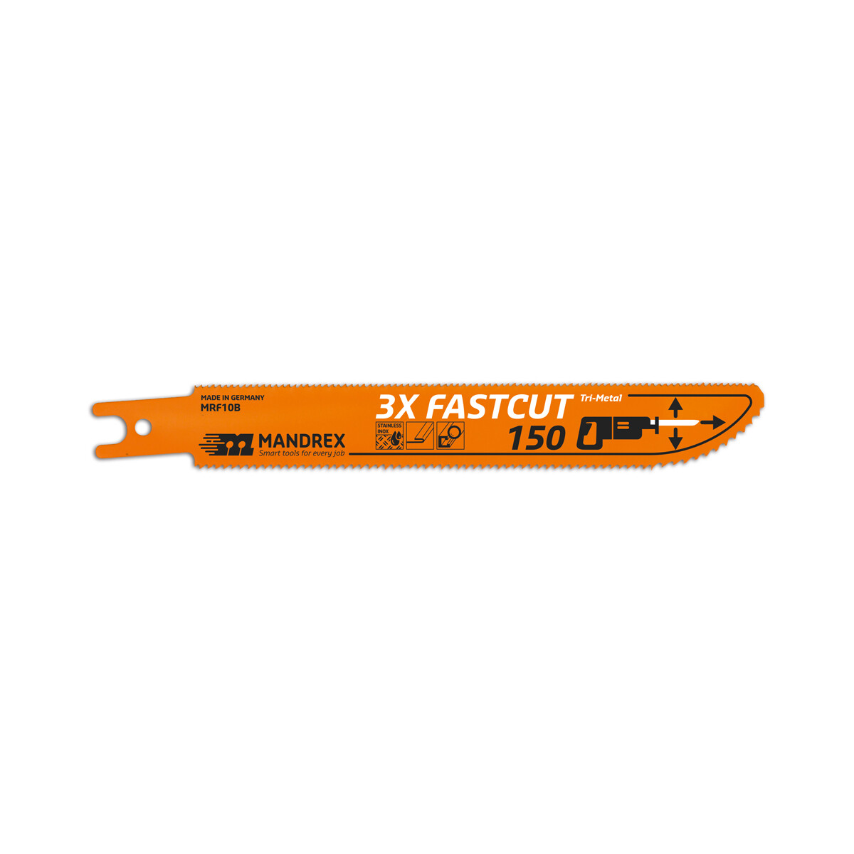 MandreX Säbelsägeblatt Metall 3X FASTCUT - 150...