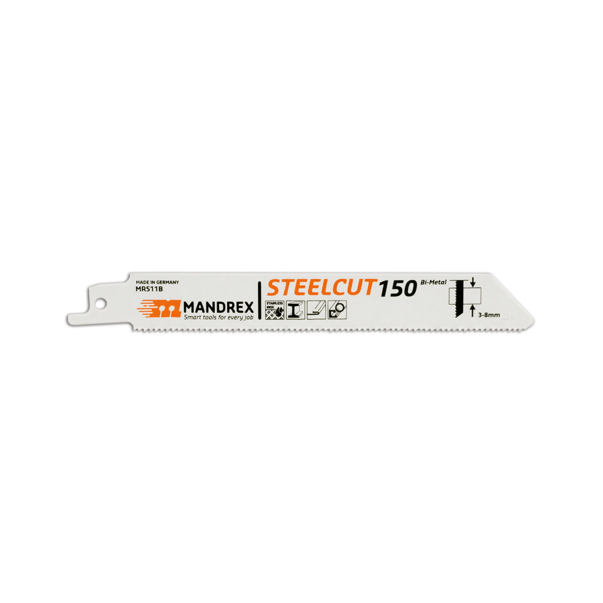 MandreX Säbelsägeblatt Metall STEELCUT T= 1,8 -...