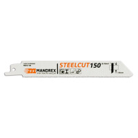 MandreX Säbelsägeblatt Metall STEELCUT T= 1,8 - 150 mm Länge