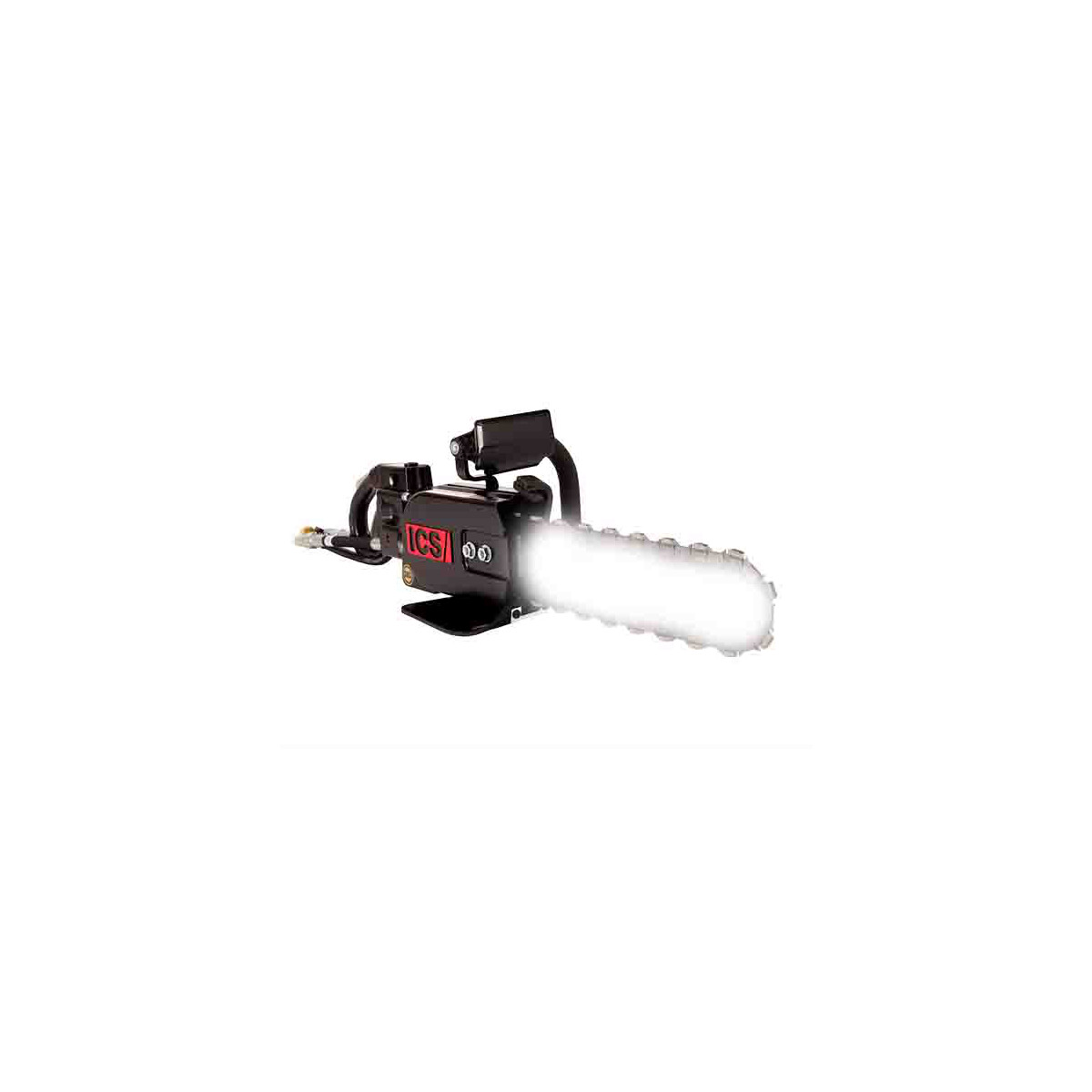 ICS 890 F4 Hydrauliksägekopf 30 l/m mit Koffer 2,5 m...