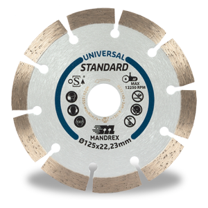 MandreX Diamanttrennscheibe Universal Standard Ø...