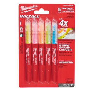 INKZALL Leuchtmarker farb.sortiert (5pc)