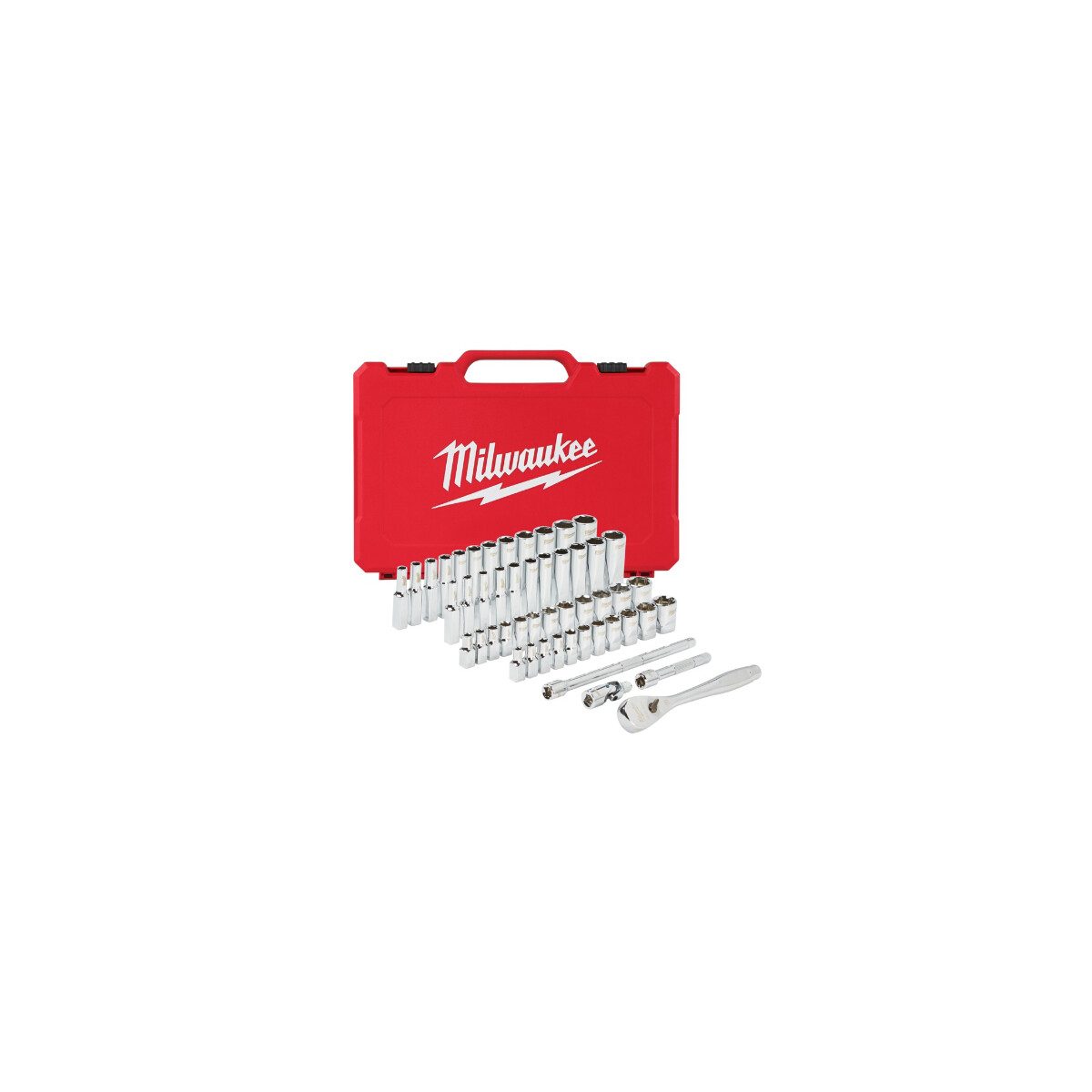 1/4 Steckschlüssel Set SAE+Metr.