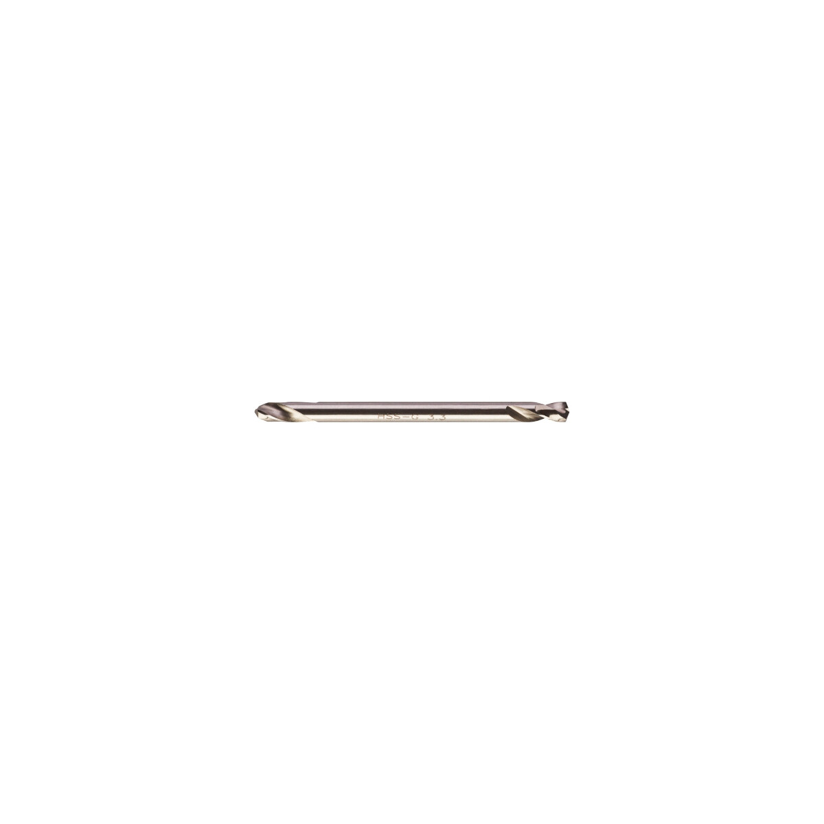 METALLBOHRER HSS-G DOPPEL 3.3X49MM (10)