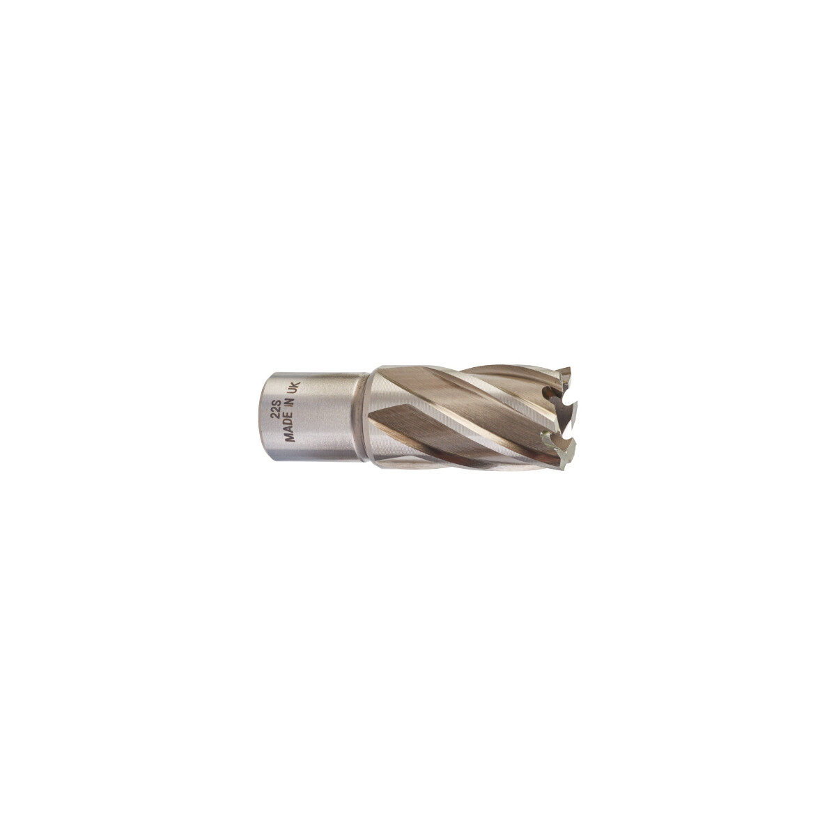 KERNLOCHBOHRER 22X30MM HSS KURZ