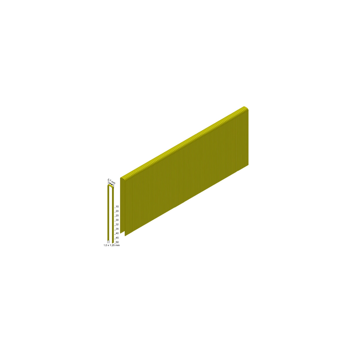 Heftklammern 18G/15 mm (9200)