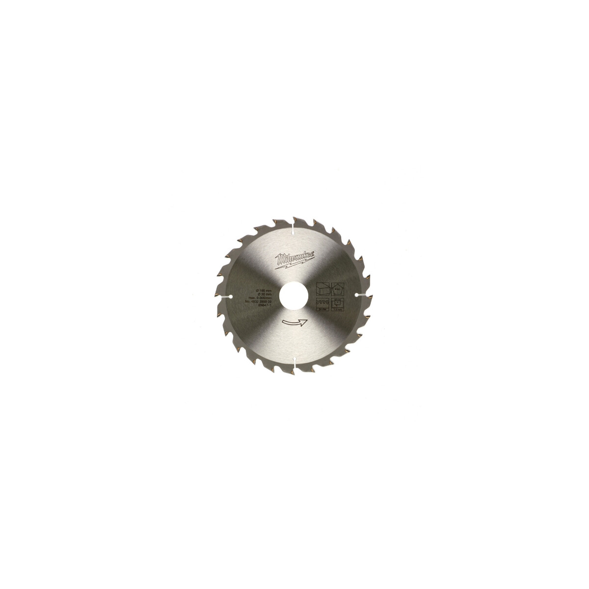 KREISSÄGEBLATT 165/30MM 24Z HOLZ